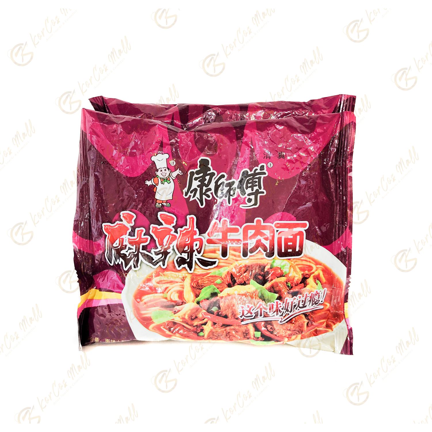 康师傅 牛肉面 : Les nouilles au bœuf épicé qui réchauffent !