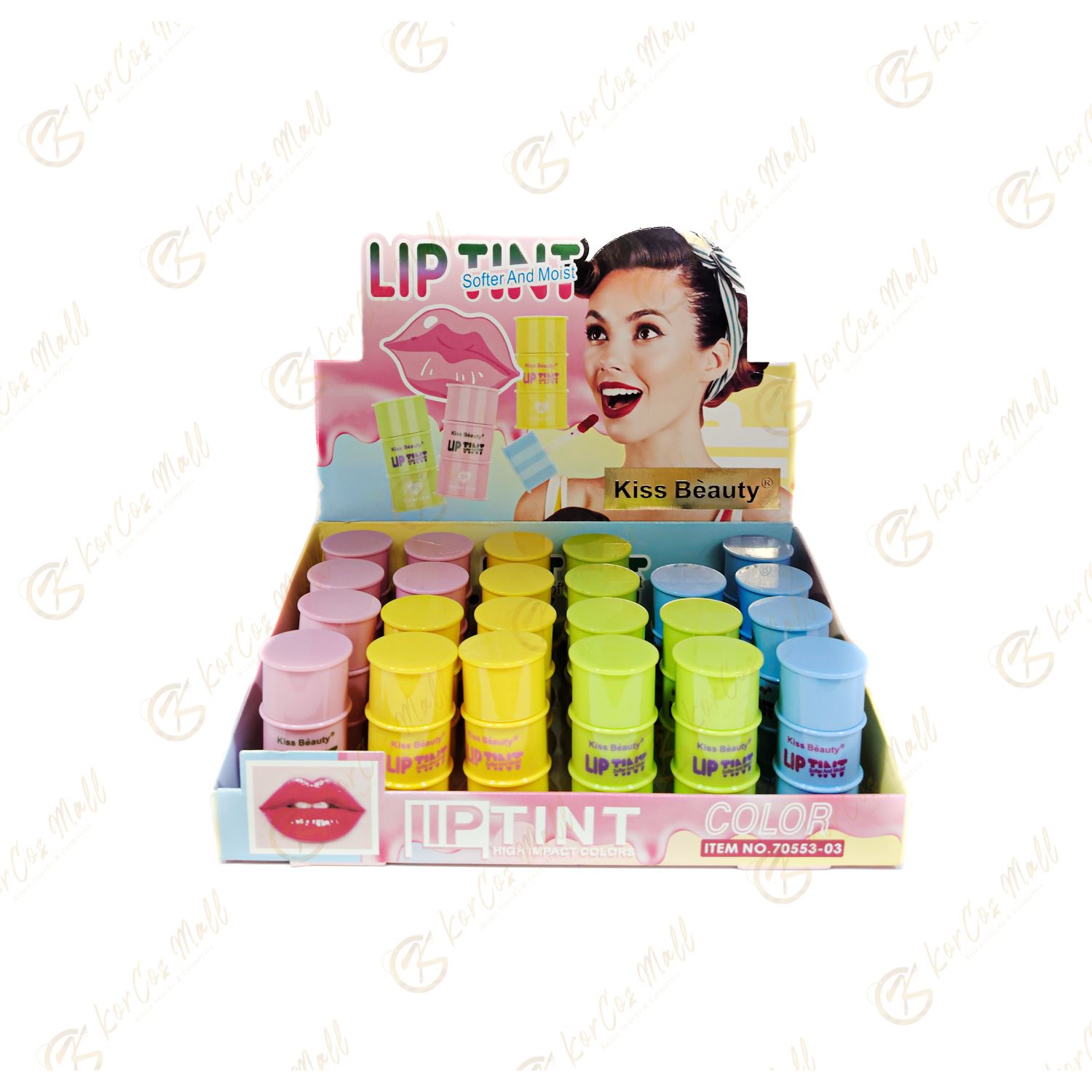 Kiss Beauty LIP TIN : Hydratation et Couleur en un