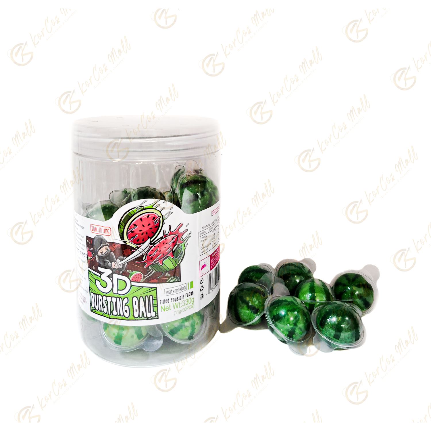 Bonbons 3D Bursting Ball : L'explosion de saveurs en bouche !