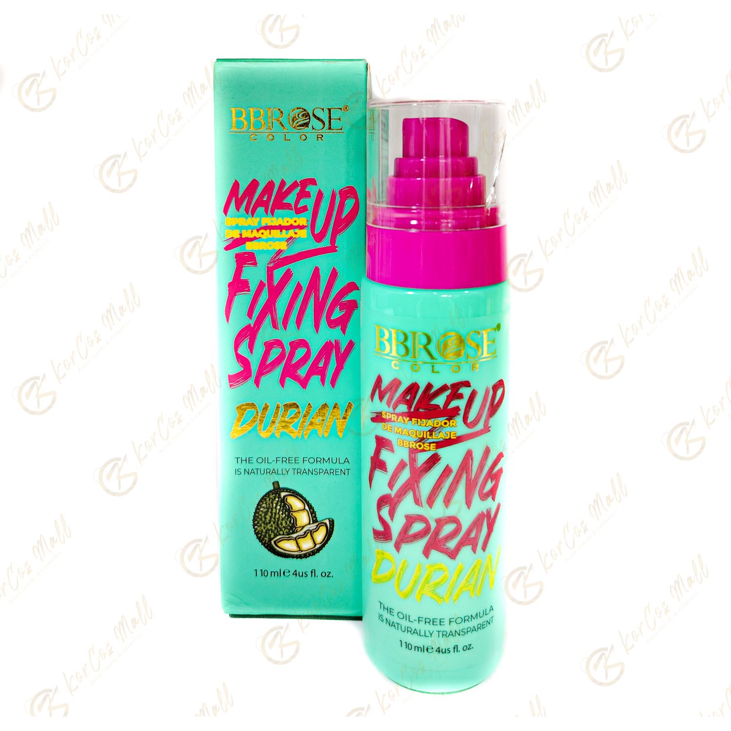 BBROSE : Fixateurs de maquillage à base d'ingrédients naturels pour une tenue longue durée