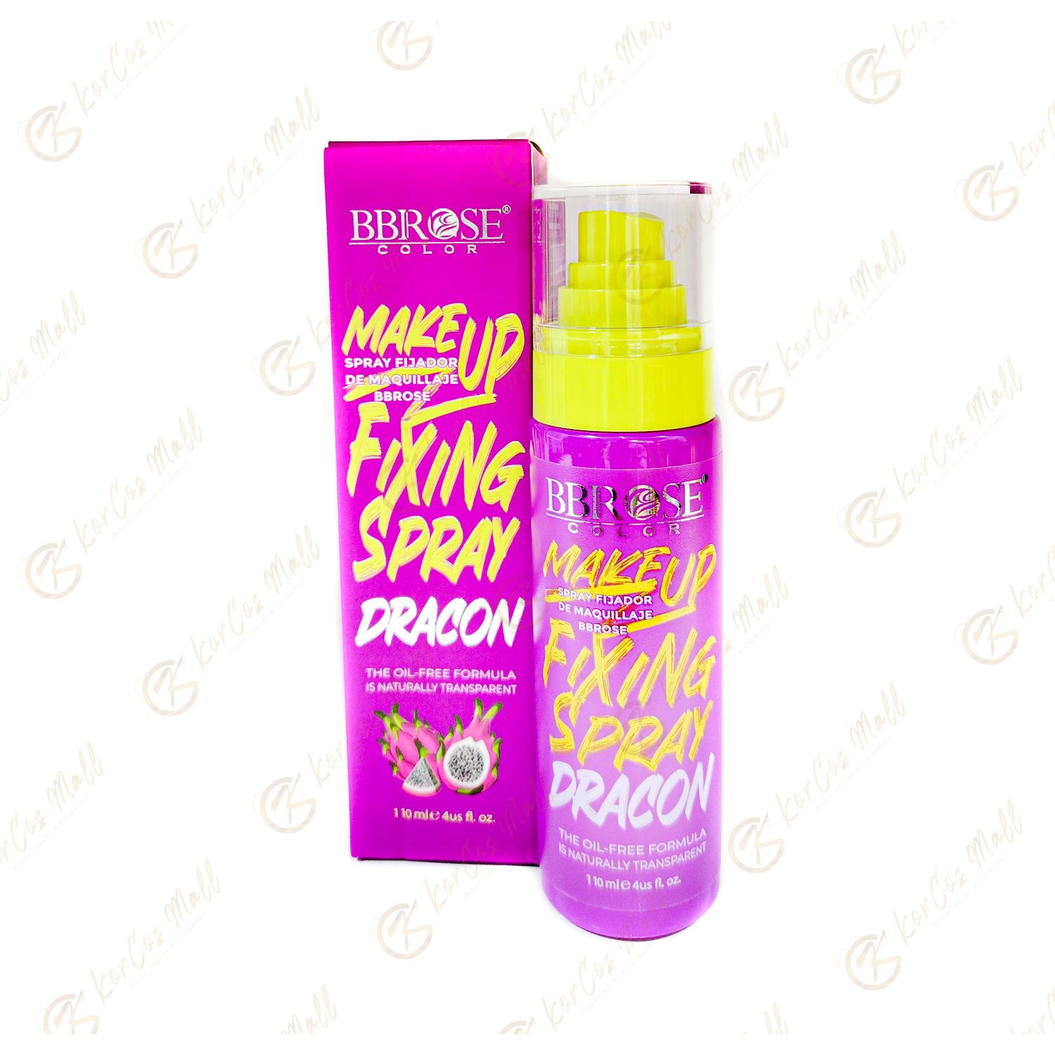 BBROSE : Fixateurs de maquillage à base d'ingrédients naturels pour une tenue longue durée